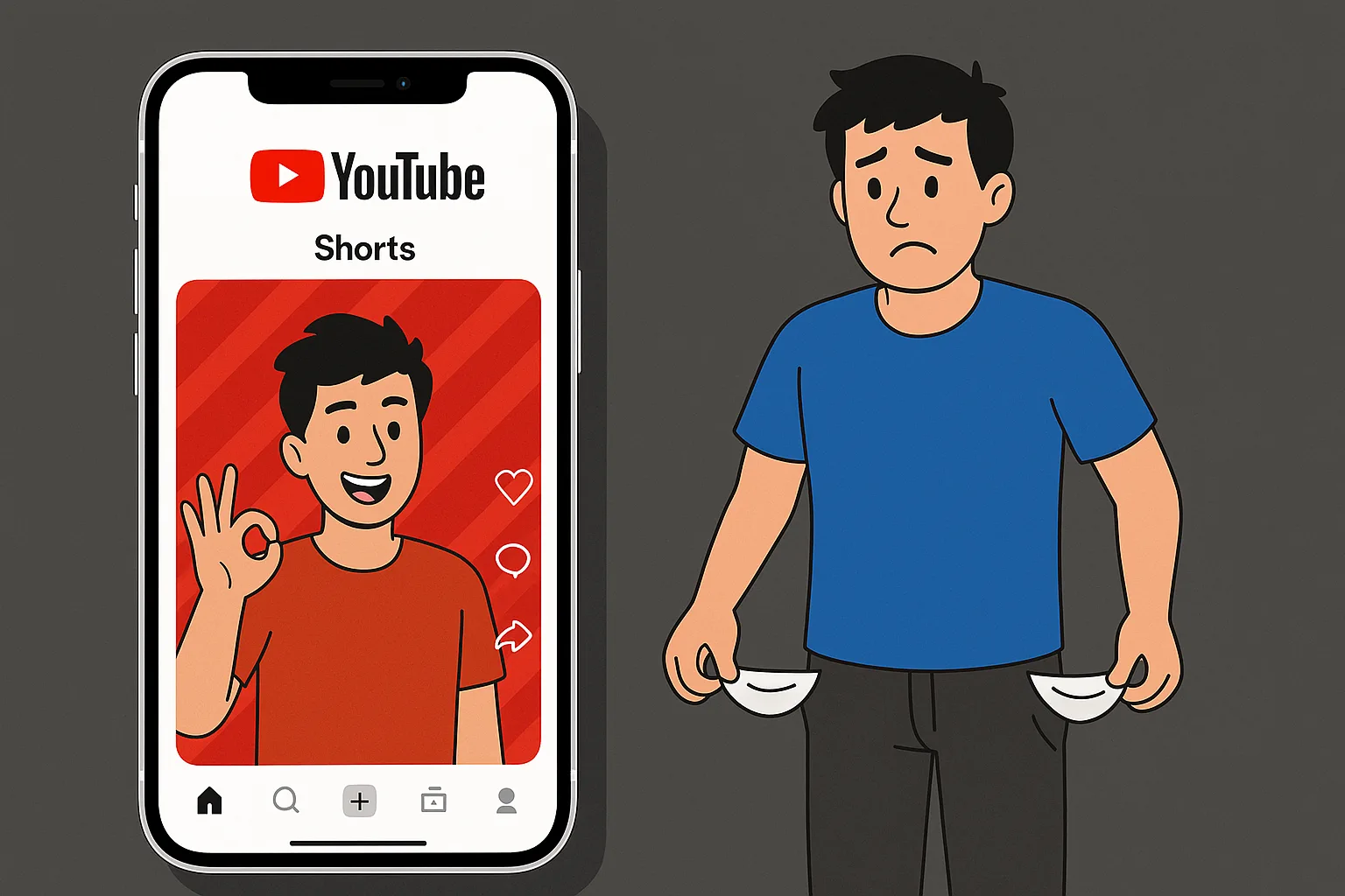 YouTube Shorts Doubles on TV, But Creators Still Get Pennies